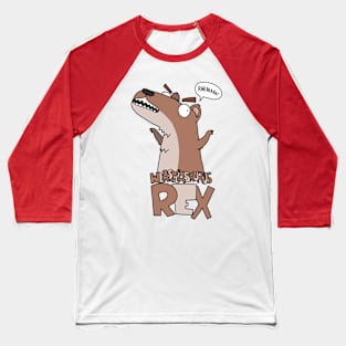 Weasel'asaurus Rex Baseball T-Shirt